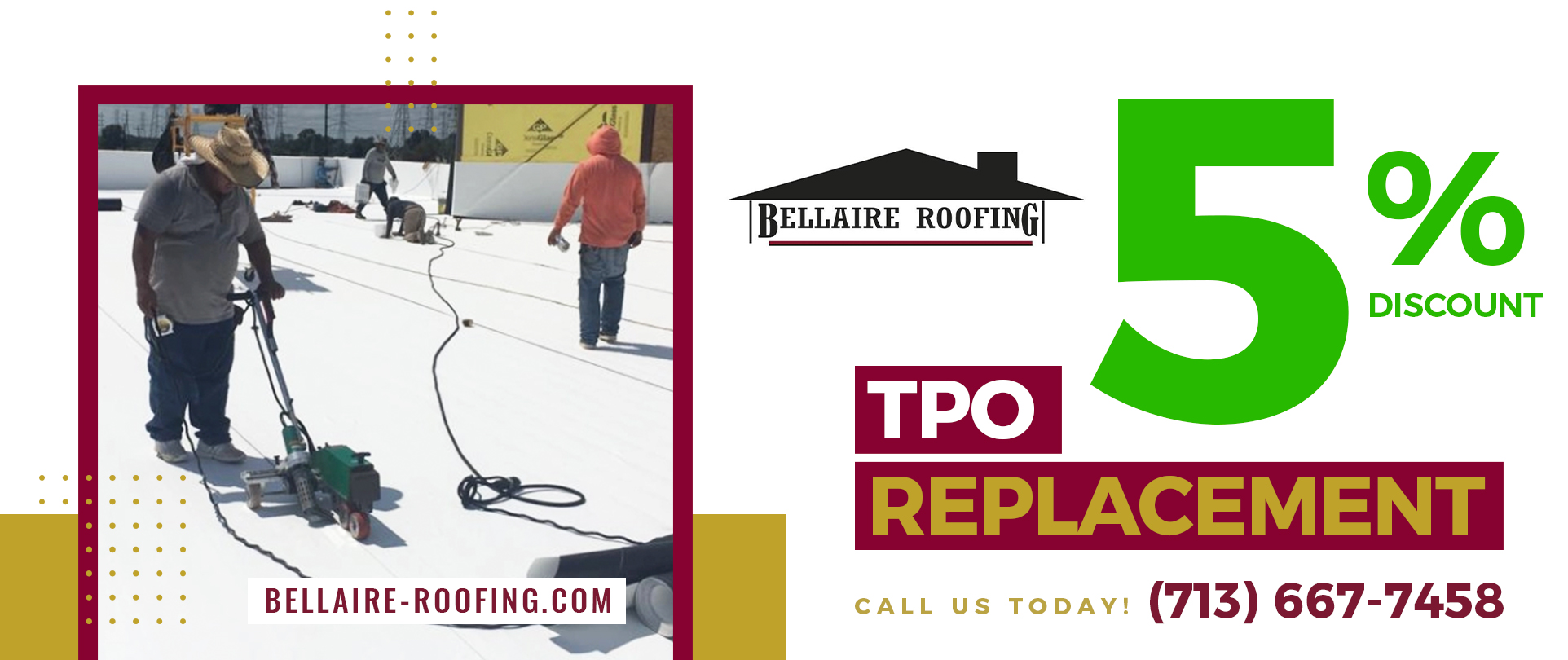 Bellaire Roofing Company, Inc. Bellaire Roofing Company is